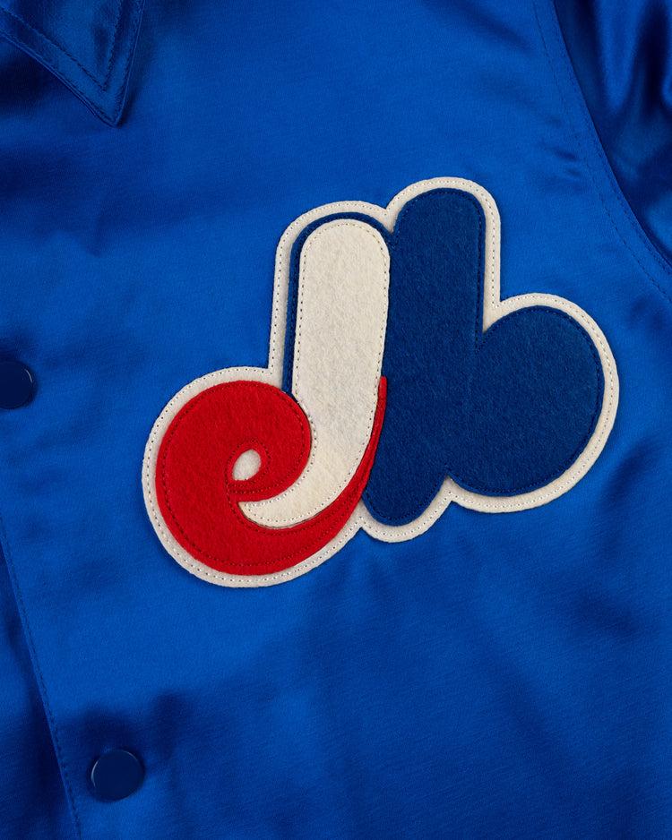 Ebbets Field Flannels Montreal Expos 1969 Satin Windbreaker