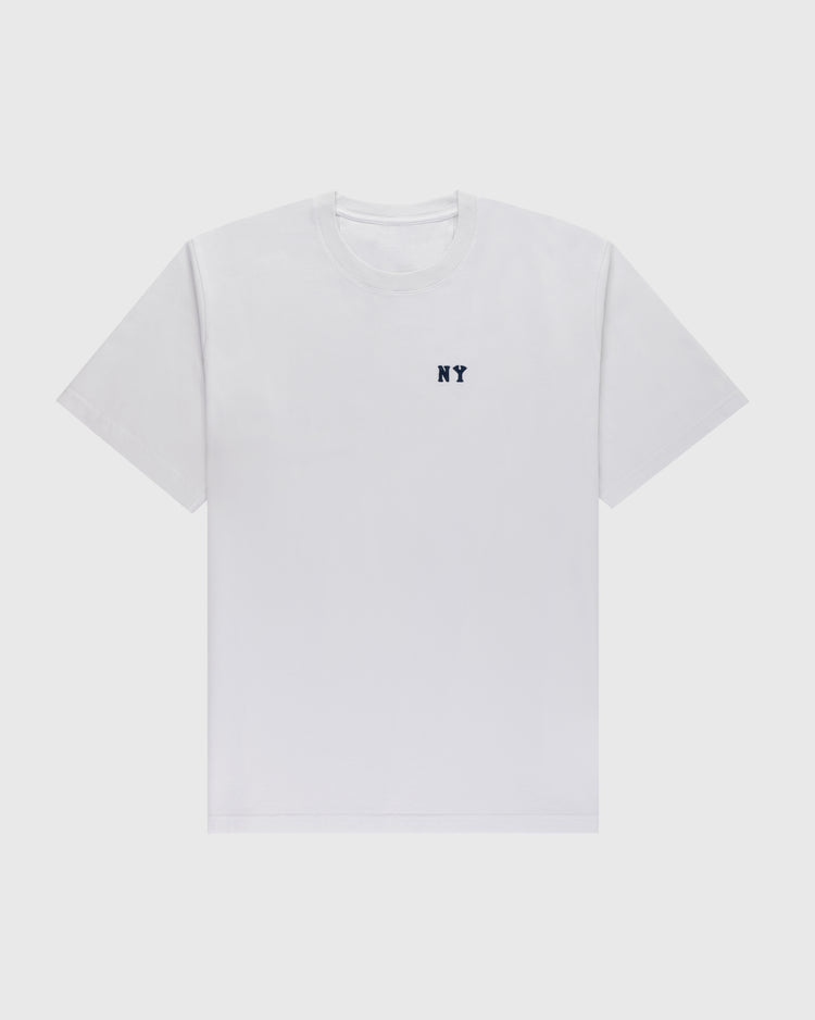 ebbets field flannels New York Black Yankees Embroidered 'NY' Short Sleeve Tee