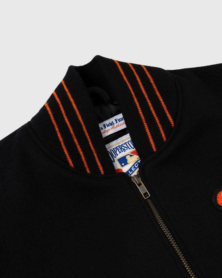 Ebbets Field Flannels New York Giants 1951 Authentic Wool & Leather Varsity Jacket