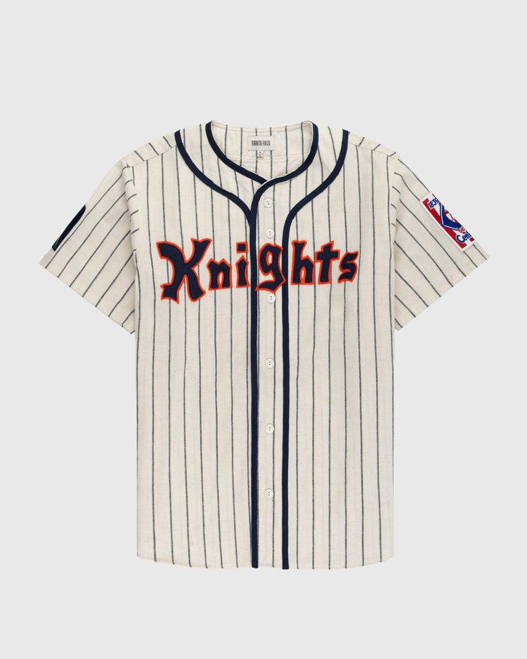 ebbets field flannels New York Knights 1939 Authentic Wool Home Baseball Jersey from "The Natural"