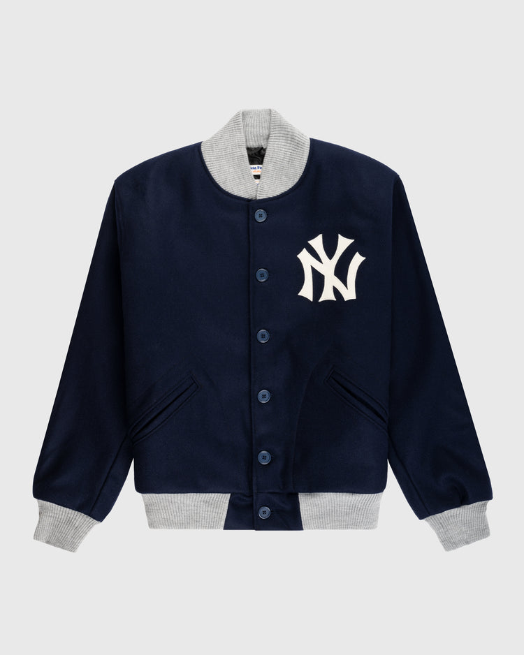 ebbets field flannels New York Yankees 1936 Authentic All Wool Varsity Jacket