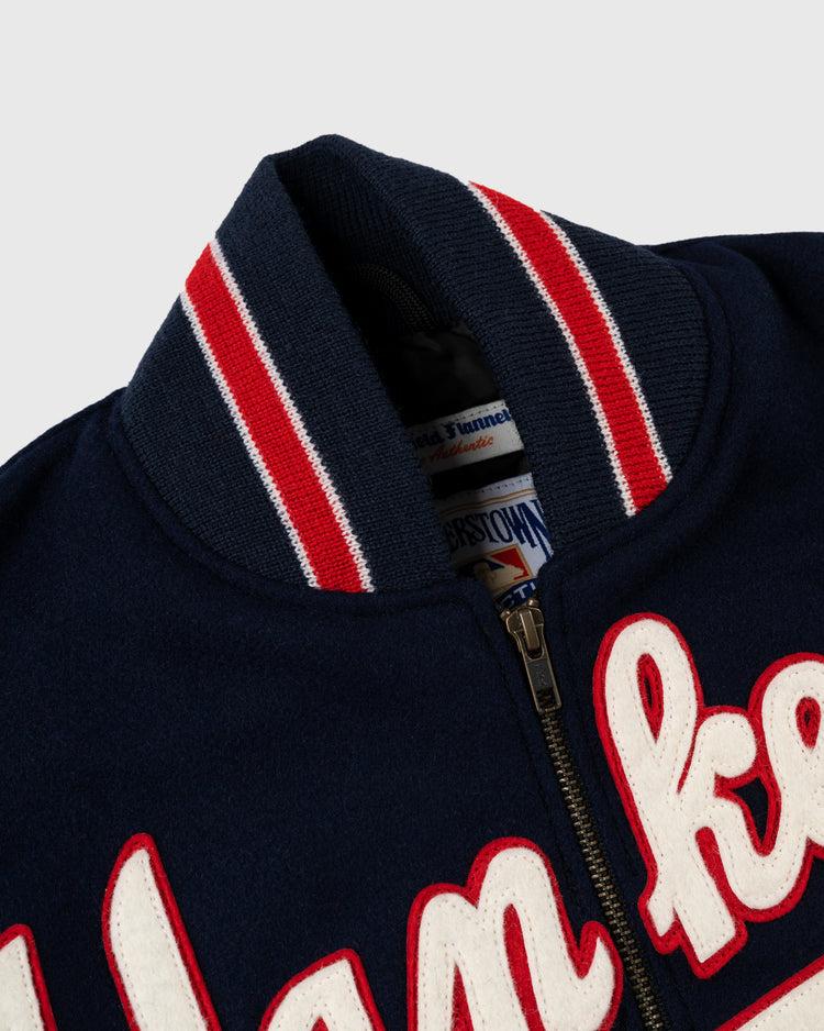 Ebbets Field Flannels New York Yankees 1947 Authentic All Wool Varsity Jacket