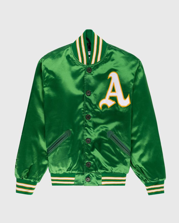 ebbets field flannels Oakland Athletics 1968 Authentic All Satin Varsity Jacket