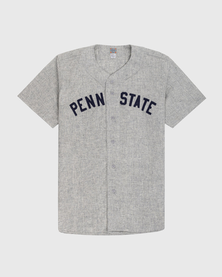 ebbets field flannels Penn State University 1955 Authentic Wool Road Baseball Jersey