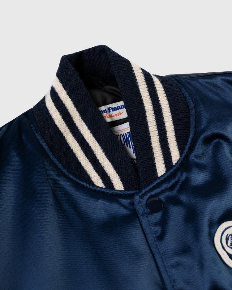 Ebbets Field Flannels Philadelphia Athletics 1953 Authentic All Satin Varsity Jacket