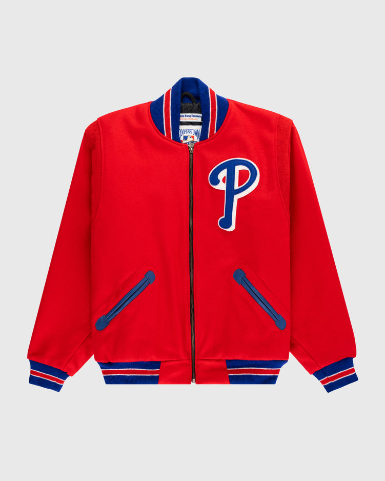 ebbets field flannels Philadelphia Phillies 1949 Authentic All Wool Varsity Jacket