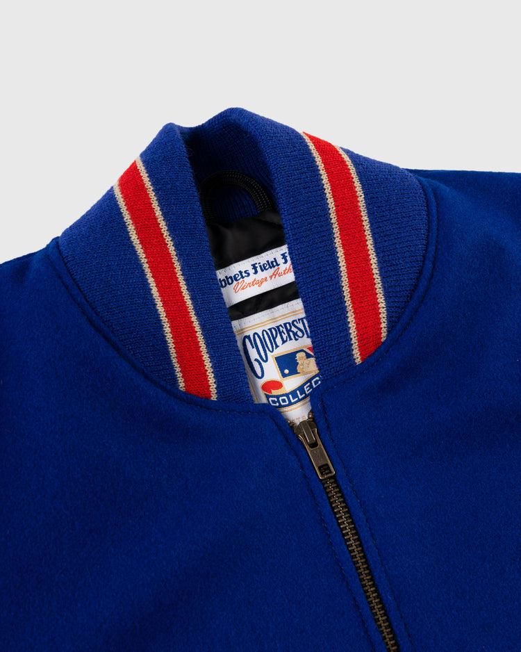 Ebbets Field Flannels Pittsburgh Pirates 1945 Authentic Wool & Leather Varsity Jacket