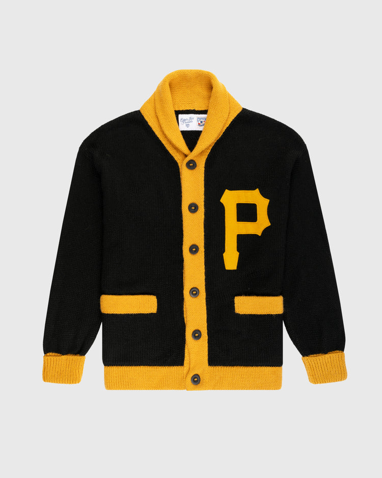 ebbets field flannels Pittsburgh Pirates 1970 Wool Shawl Collar Sweater ebbets field flannels Pittsburgh Pirates 1970 Wool Shawl Collar Sweater