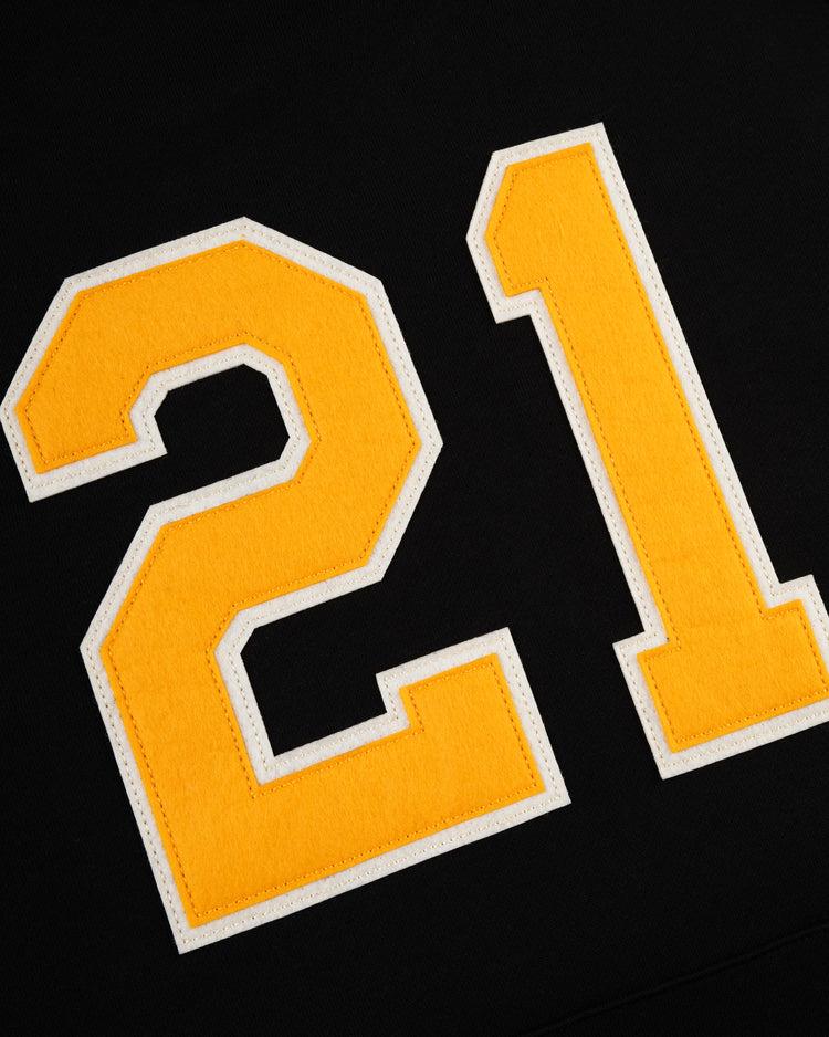 Ebbets Field Flannels Roberto Clemente French Terry Feld Pullover Hoodie