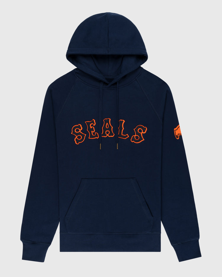 ebbets field flannels San Francisco Seals Cotton French Terry Pullover Hoodie