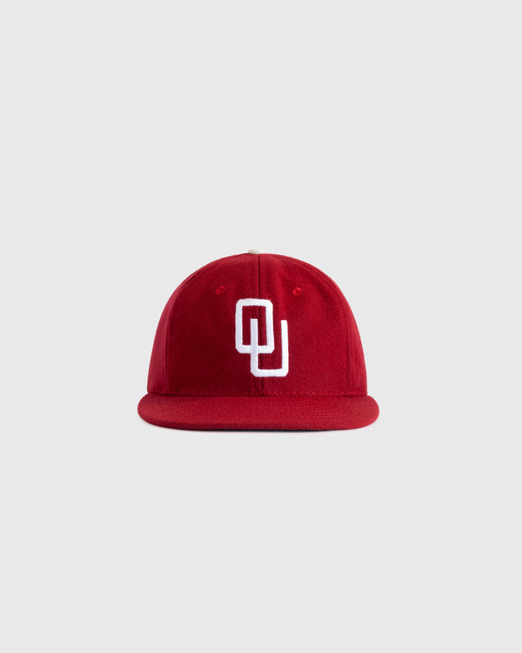 ebbets field flannels University of Oklahoma 1975 Authentic Wool Ballcap