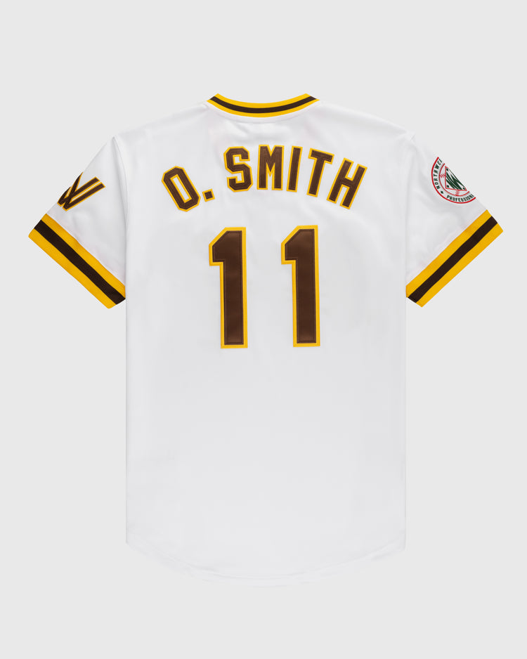 Ebbets Field Flannels Walla Walla Padres Mesh V-Neck Jersey