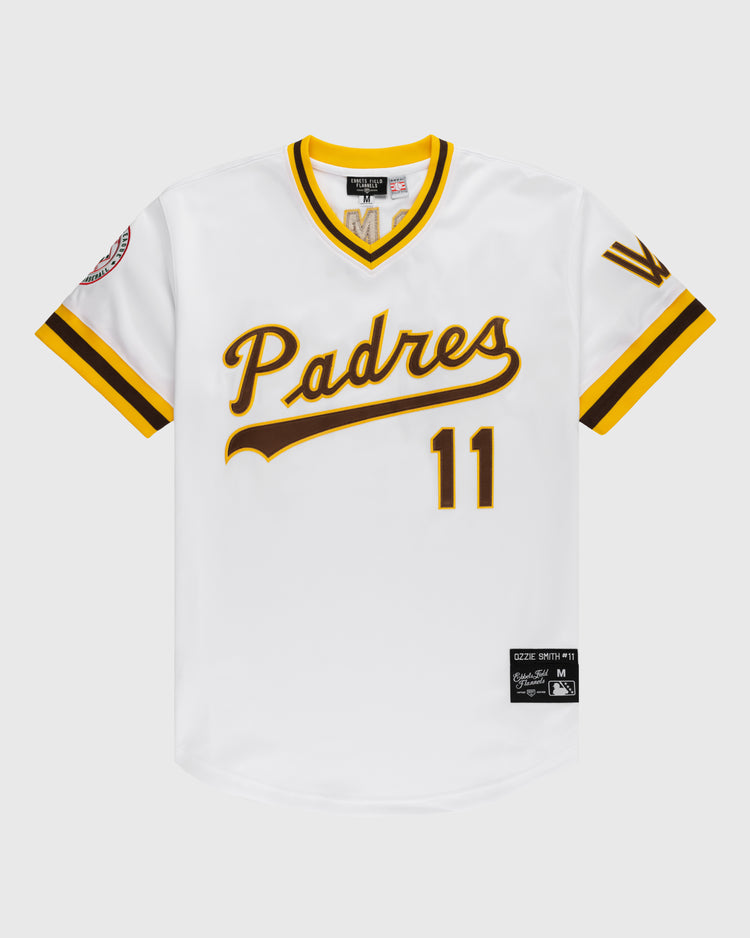 ebbets field flannels Walla Walla Padres Mesh V-Neck Jersey