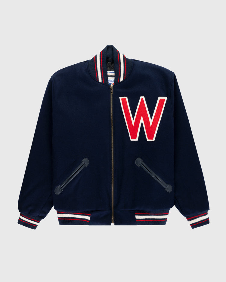 ebbets field flannels Washington Senators (Nationals) 1951 Authentic All Wool Varsity Jacket