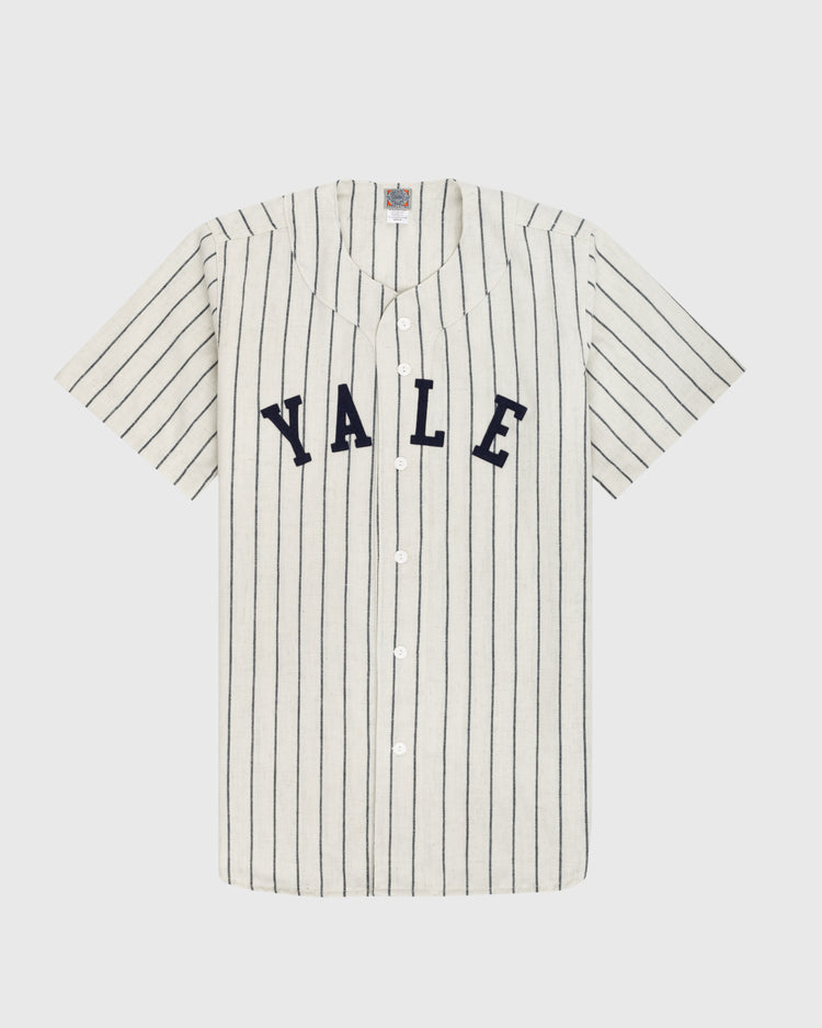 ebbets field flannels Yale University 1948 Authentic Wool Home Baseball Jersey