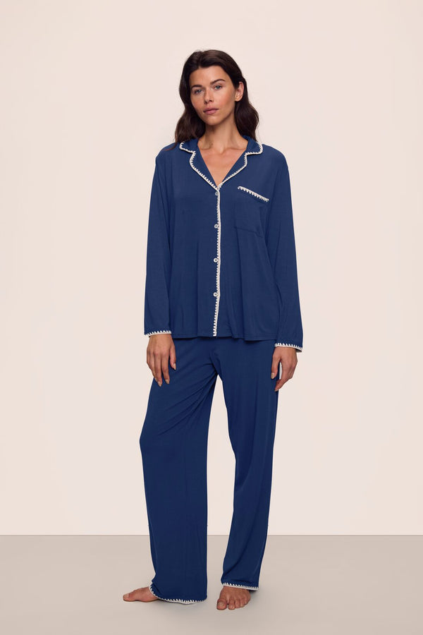 Eberjey Frida TENCEL™ Modal Long PJ Set