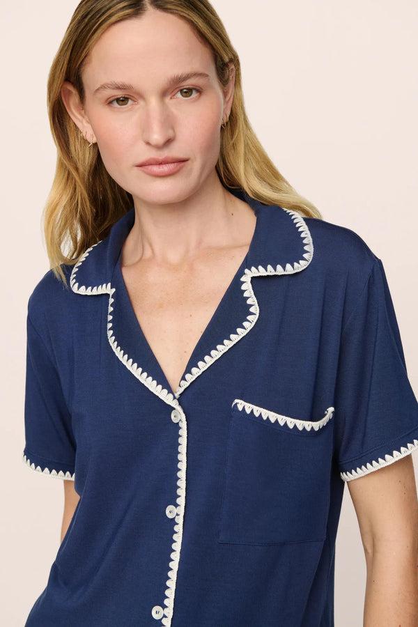 Eberjey Frida TENCEL™ Modal Relaxed Short PJ Set