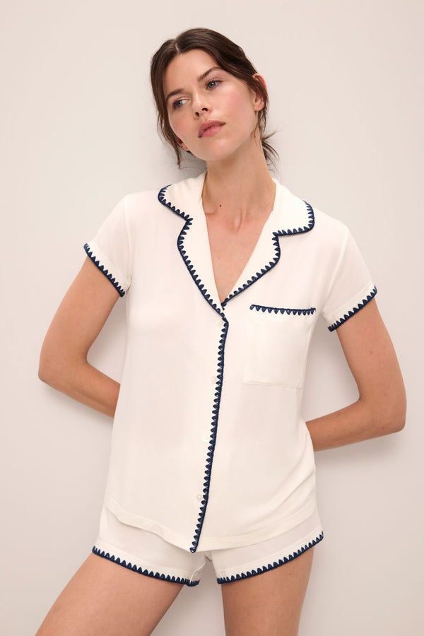 Eberjey Frida TENCEL™ Modal Shortie Short PJ Set