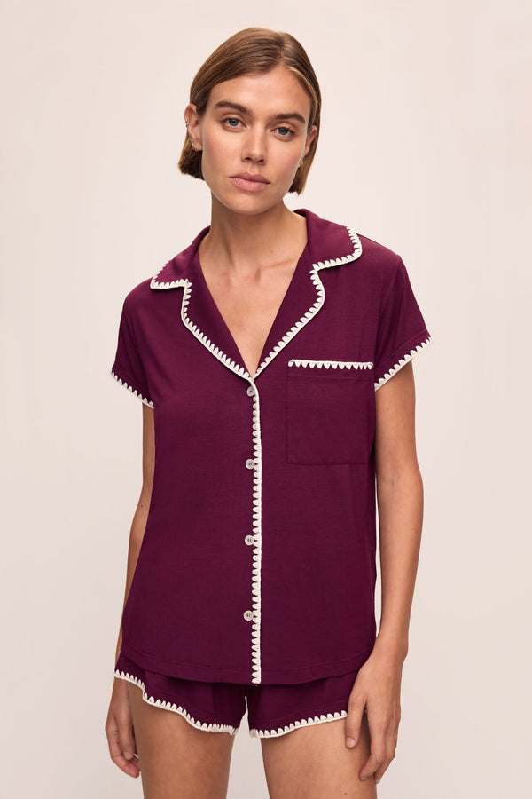 Eberjey Frida TENCEL™ Modal Shortie Short PJ Set