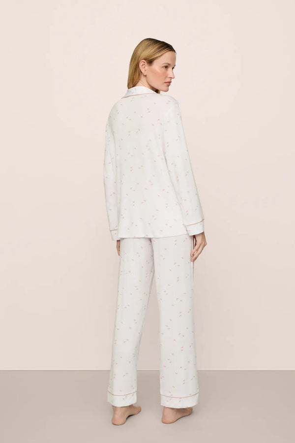 Eberjey Gisele Printed TENCEL™ Modal Long PJ Set