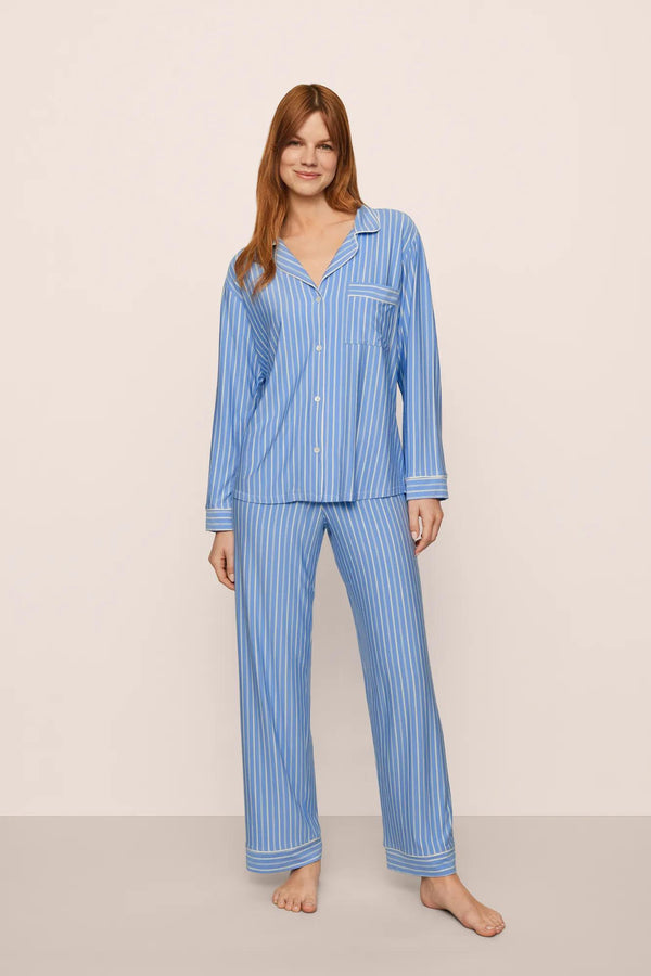 eberjey Gisele Printed TENCEL™ Modal Long PJ Set