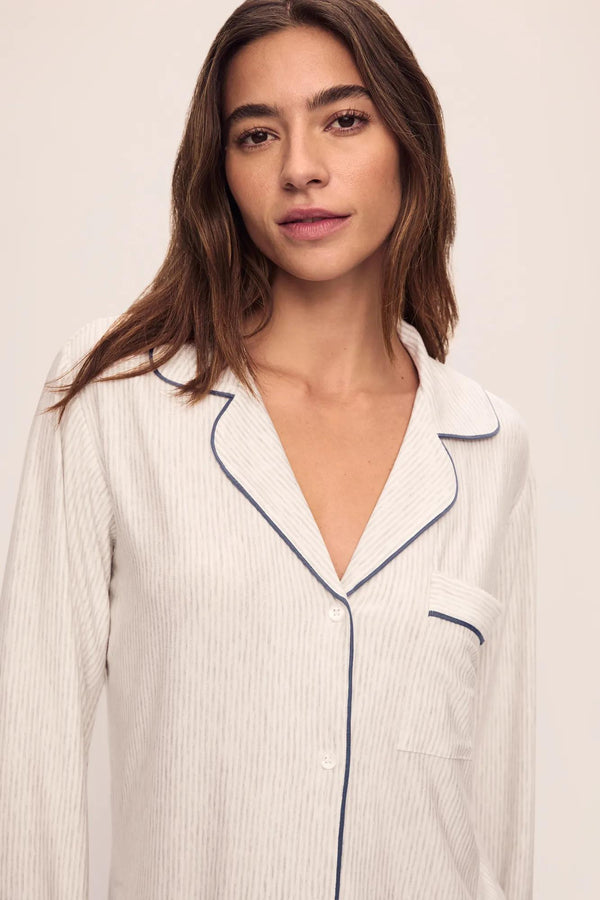 Eberjey Gisele Printed TENCEL™ Modal Long PJ Set