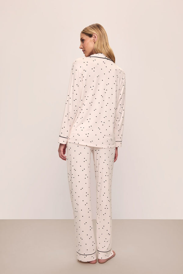 Eberjey Gisele Printed TENCEL™ Modal Long PJ Set