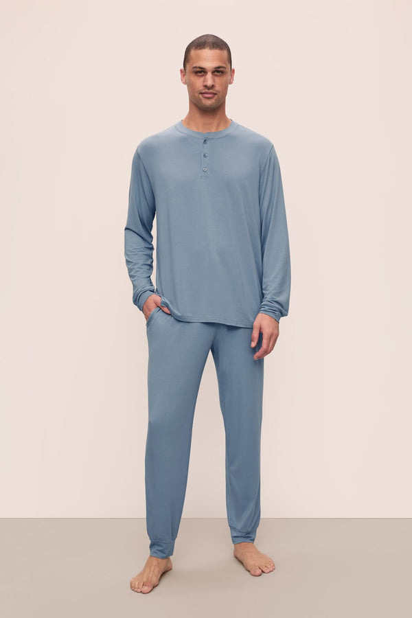 eberjey Henry TENCEL™ Modal Long PJ Set