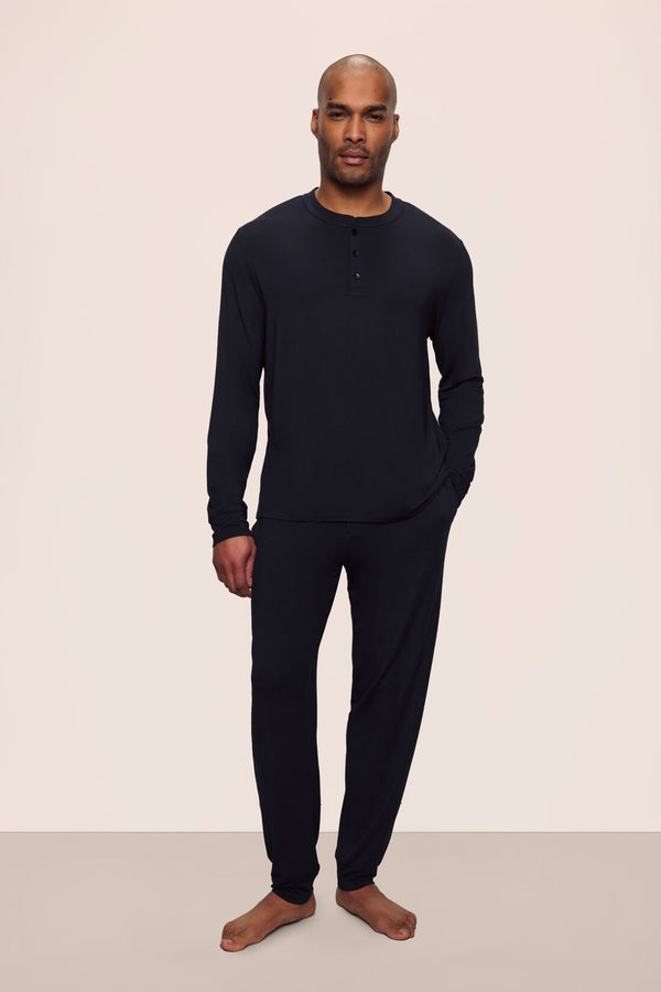 eberjey Henry TENCEL™ Modal Long PJ Set