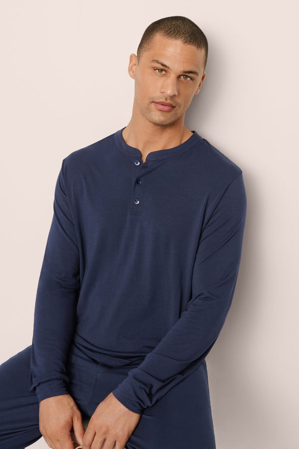 Eberjey Henry TENCEL™ Modal Long PJ Set