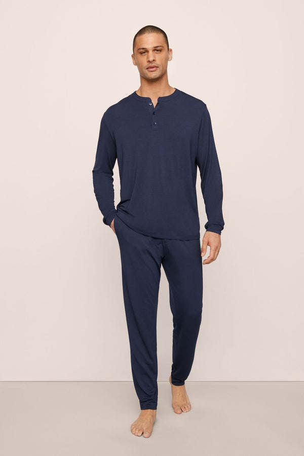 eberjey Henry TENCEL™ Modal Long PJ Set