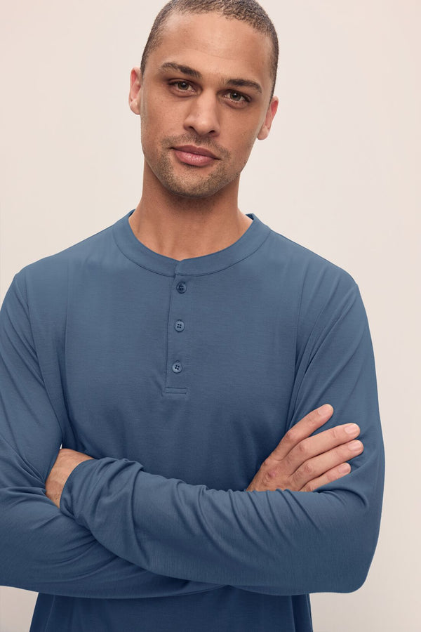 eberjey Henry TENCEL™ Modal Long PJ Set