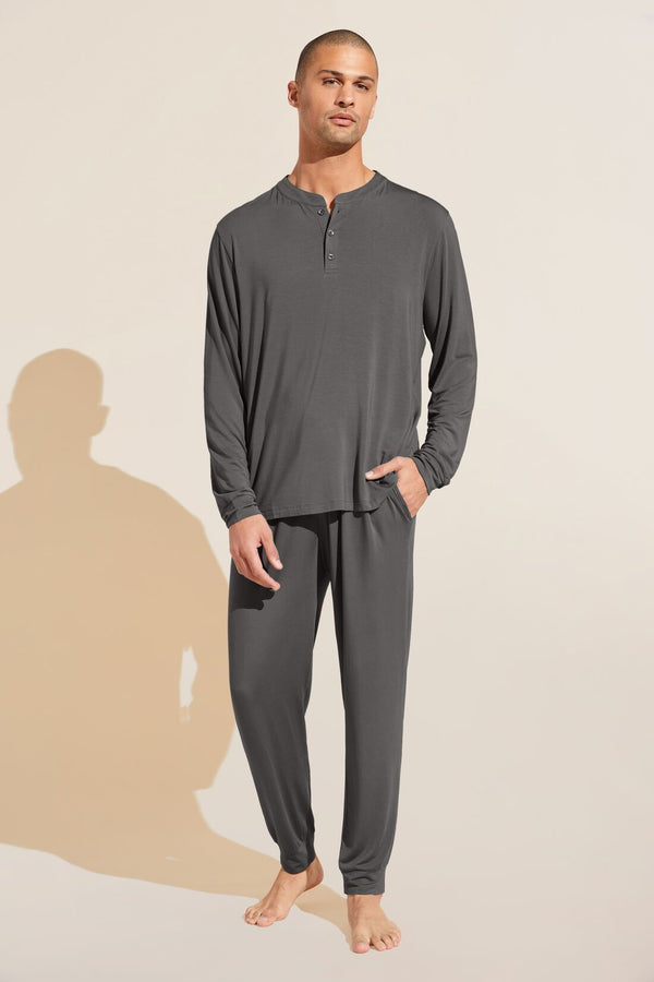 eberjey Henry TENCEL™ Modal Long PJ Set