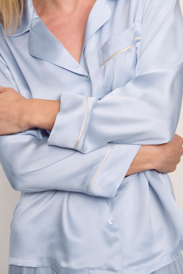 Eberjey Inez Washable Silk Long PJ Set