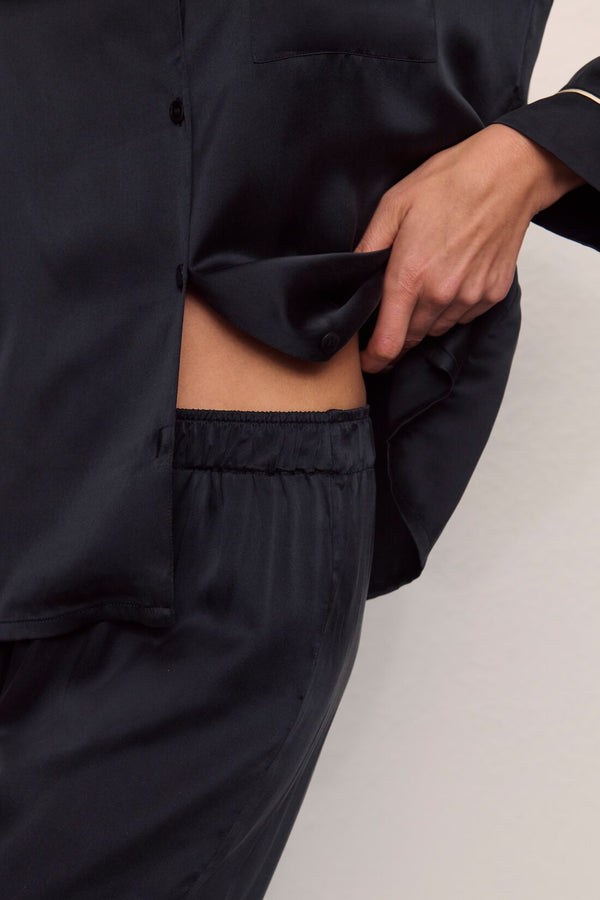 Eberjey Inez Washable Silk Long PJ Set