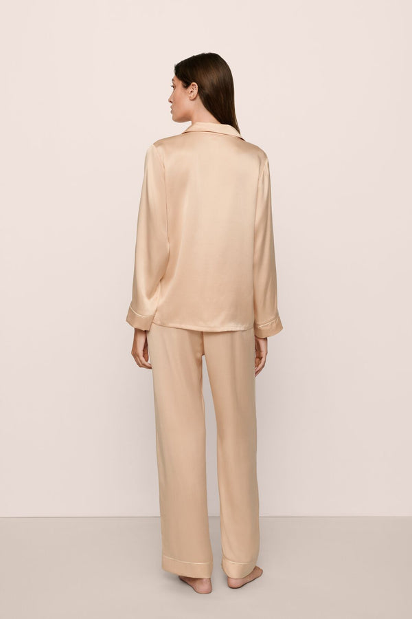 Eberjey Inez Washable Silk Long PJ Set