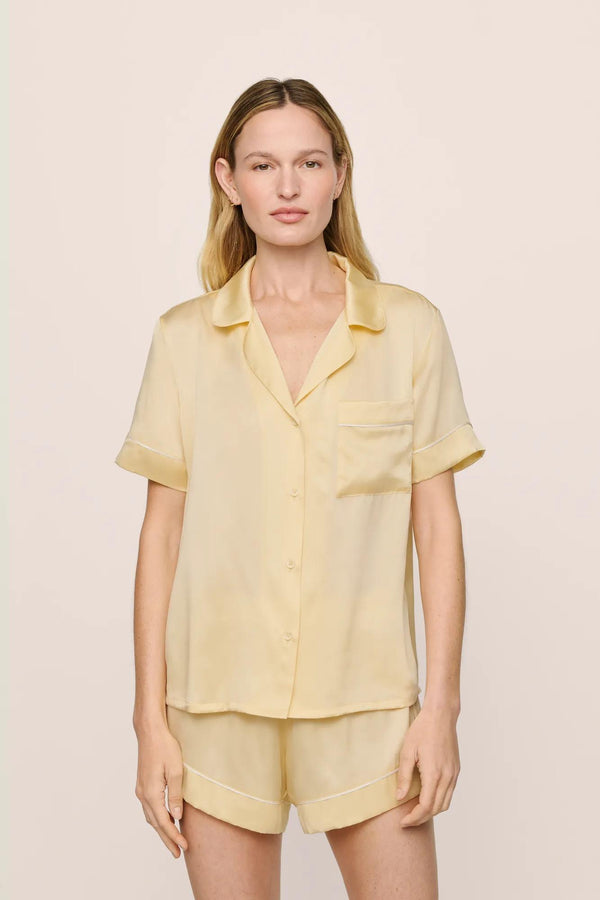 eberjey Inez Washable Silk Short PJ Set