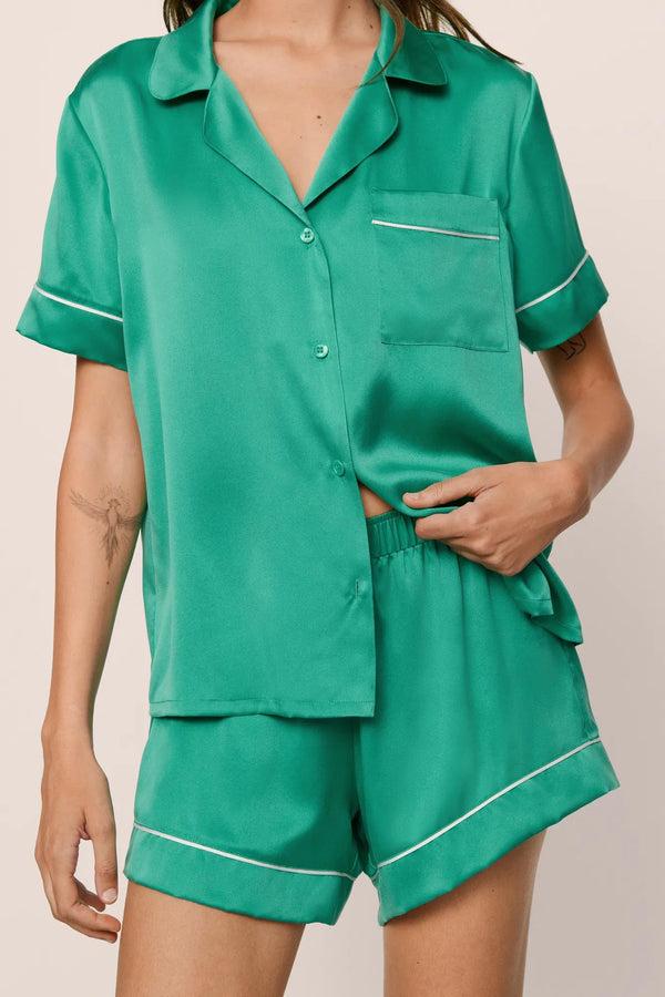 Eberjey Inez Washable Silk Short PJ Set