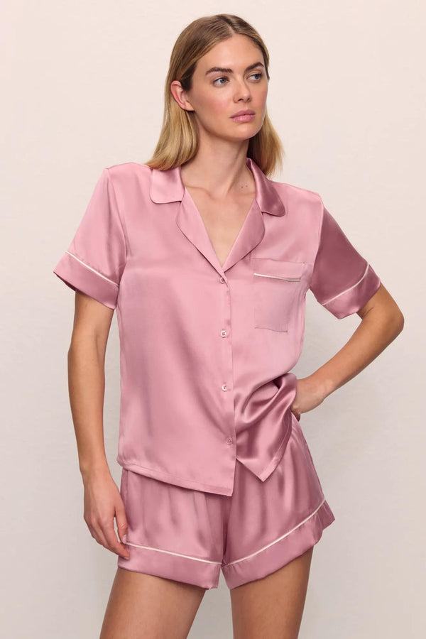 eberjey Inez Washable Silk Short PJ Set