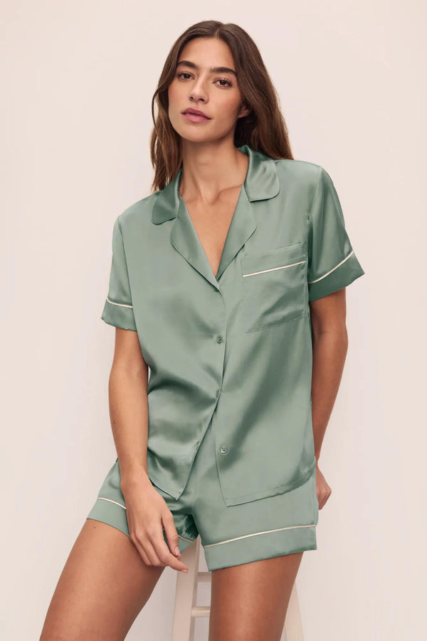 eberjey Inez Washable Silk Short PJ Set