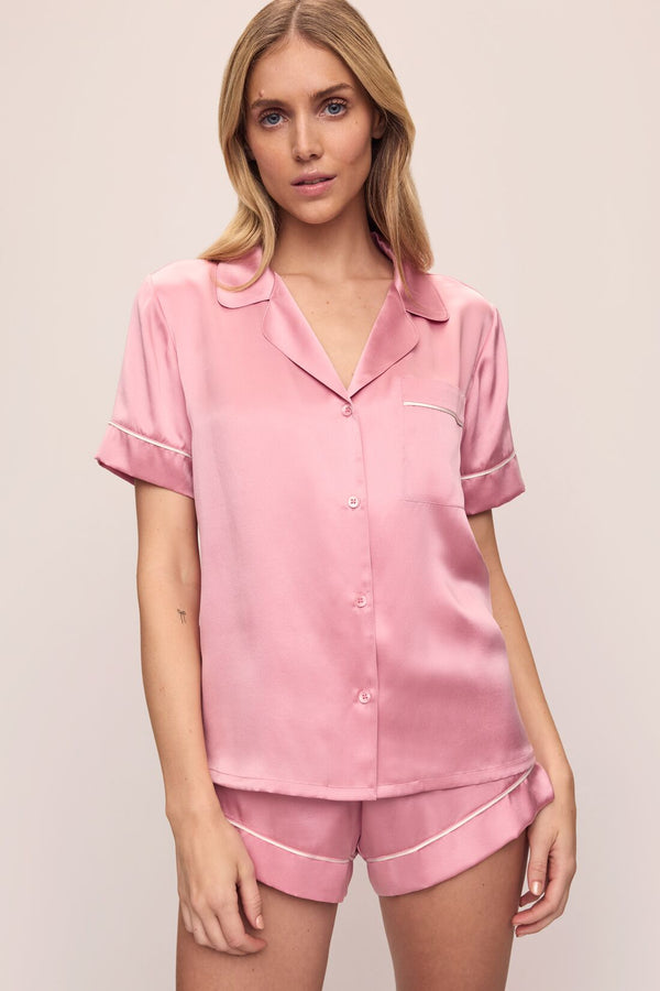 eberjey Inez Washable Silk Short PJ Set