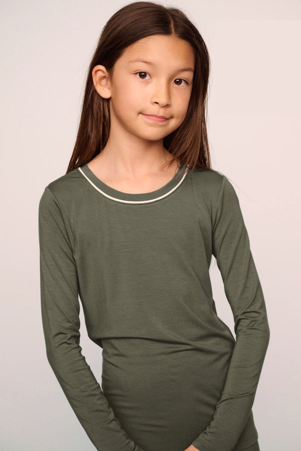 Eberjey Kids TENCEL™ Modal Unisex Long PJ Set