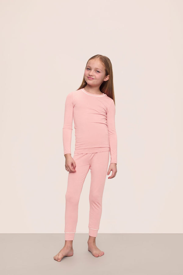 eberjey Kids TENCEL™ Modal Unisex Long PJ Set