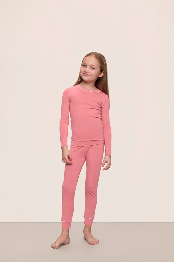eberjey Kids TENCEL™ Modal Unisex Long PJ Set