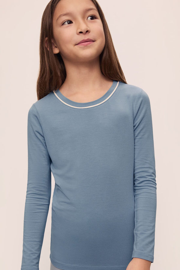 Eberjey Kids TENCEL™ Modal Unisex Long PJ Set