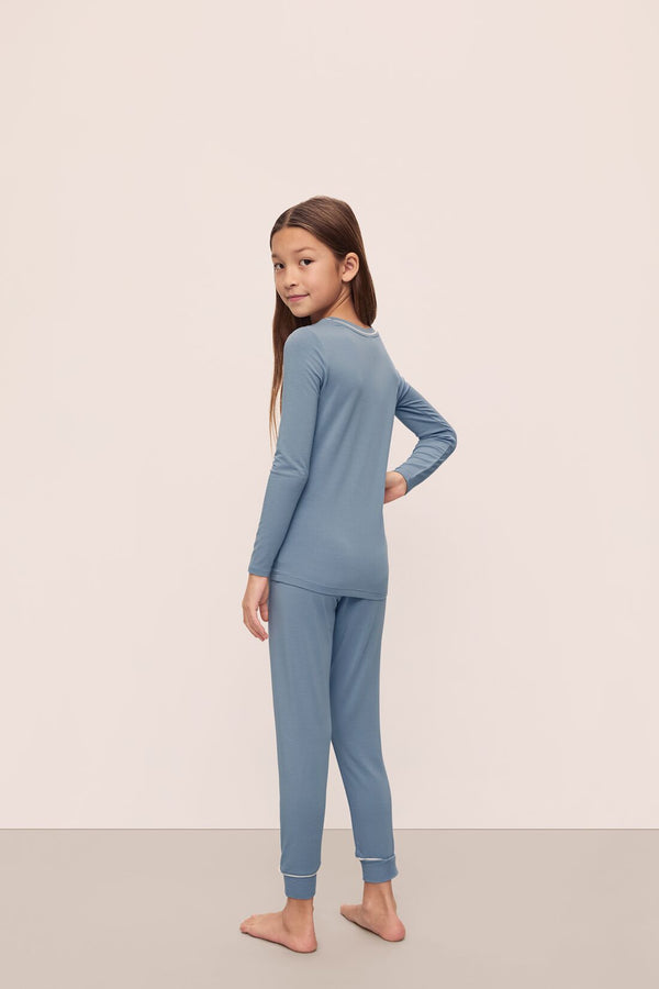 Eberjey Kids TENCEL™ Modal Unisex Long PJ Set