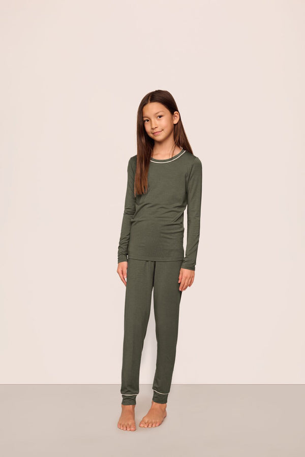 eberjey Kids TENCEL™ Modal Unisex Long PJ Set