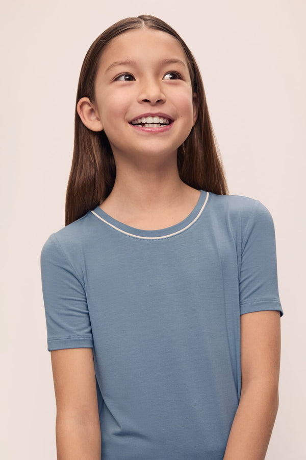 Eberjey Kids TENCEL™ Modal Unisex Short PJ Set