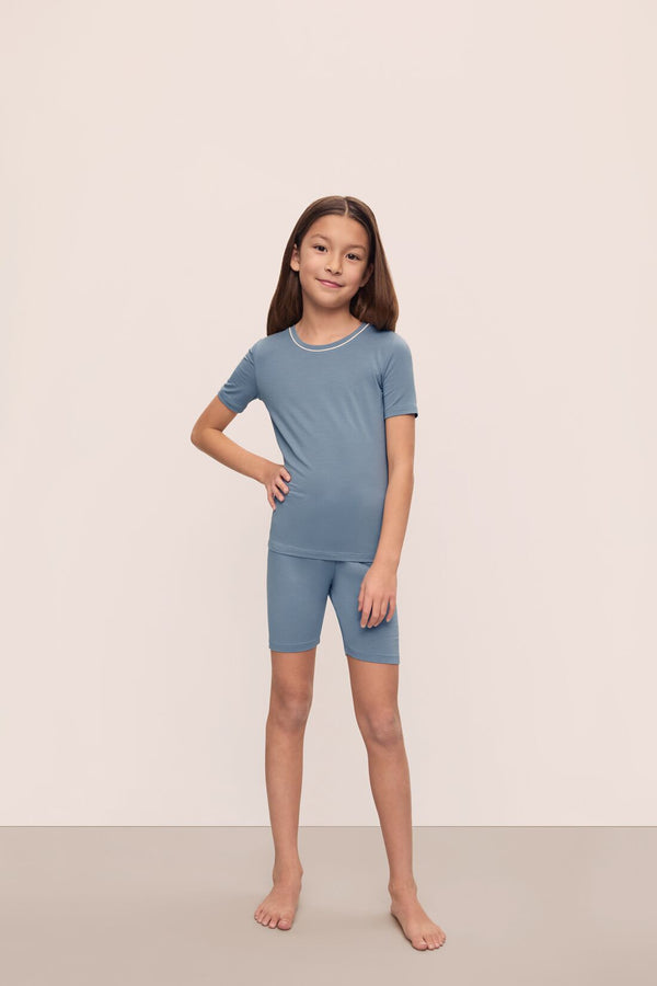 eberjey Kids TENCEL™ Modal Unisex Short PJ Set