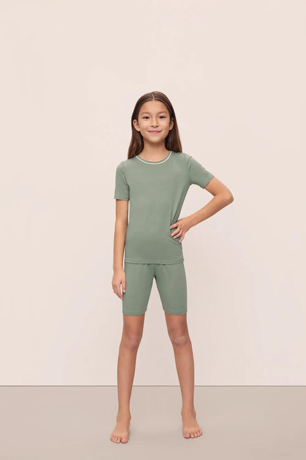 Eberjey Kids TENCEL™ Modal Unisex Short PJ Set